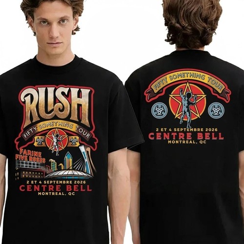 Maglietta concerto rush - rush, fifty