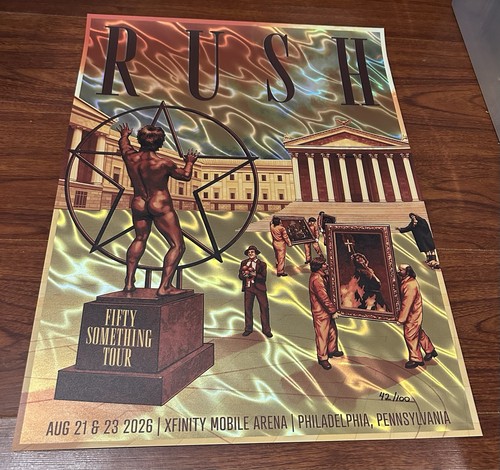 Poster foil evento - evento, rush
