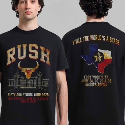 Maglietta rush fort worth - fort,