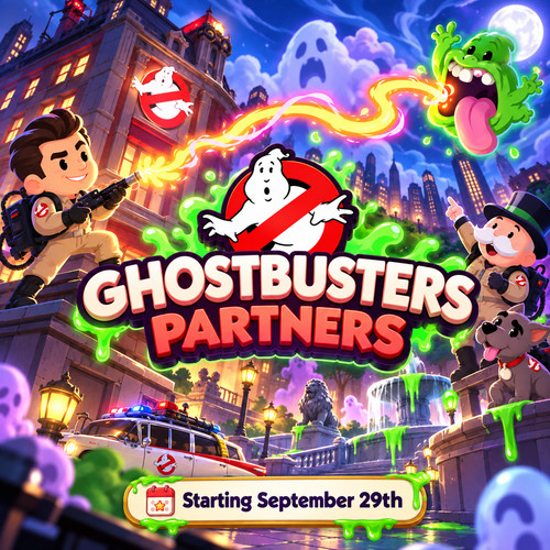 Ghostbusters partners monopoly - ghostbusters,