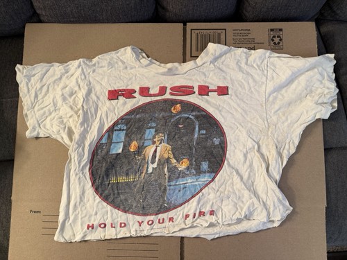 Shirt vintage 1987 - vintage, rush