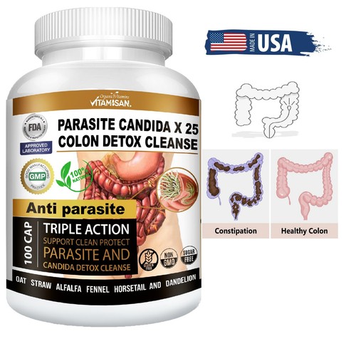 Para sito candida x25 colon - para-sito,