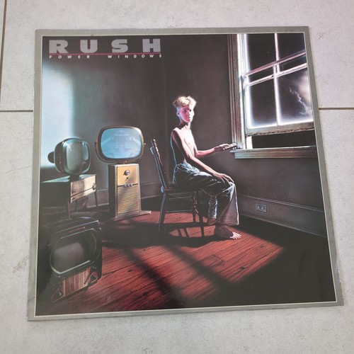 Rush power windows vinyl lp - rush,