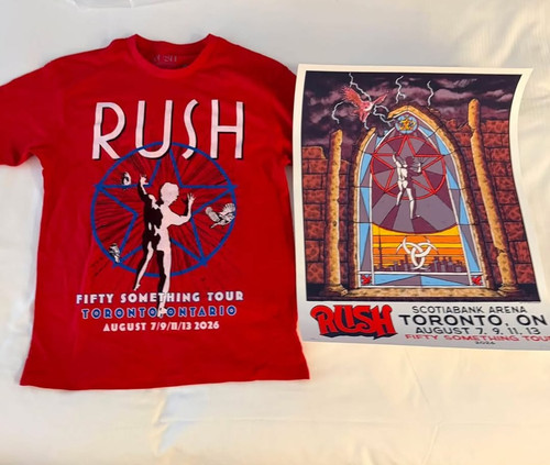Maglietta rush toronto - maglietta,
