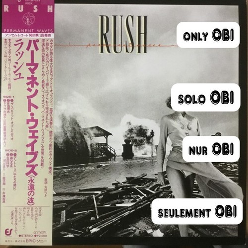 Rush permanent waves - waves, japan