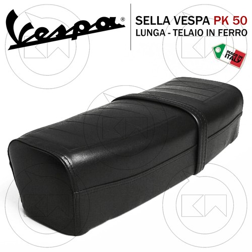 Sella lunga nera vespa s - nera,